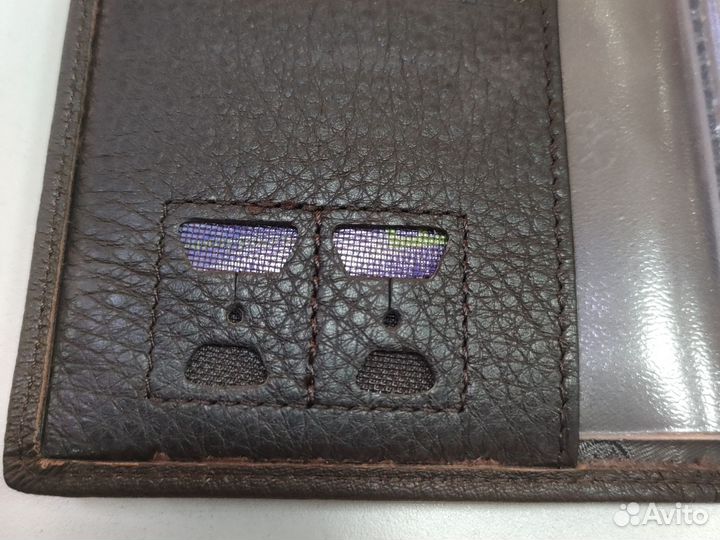 Кожаная обложка для документов/паспорта