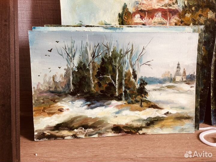 Картина Весна в Венивитино