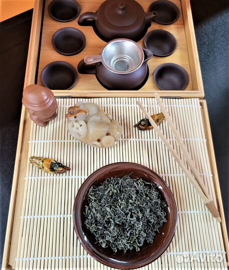 Чай Китайский Габа, пуэр Цзы ча, Ку цяо, Байхао