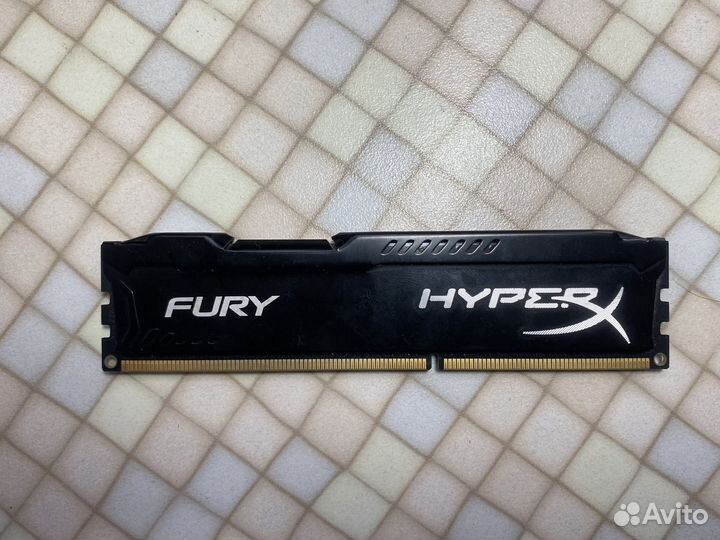 Kingston HyperX fury Black Series 4 гб