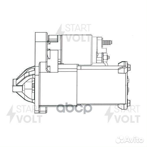 Стартер для м/т Kawasaki/Honda/Suzuki/Yamaha ан