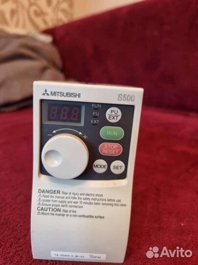 Частотный преобразователь FR-S520S-0.75K-EC (0.4K)