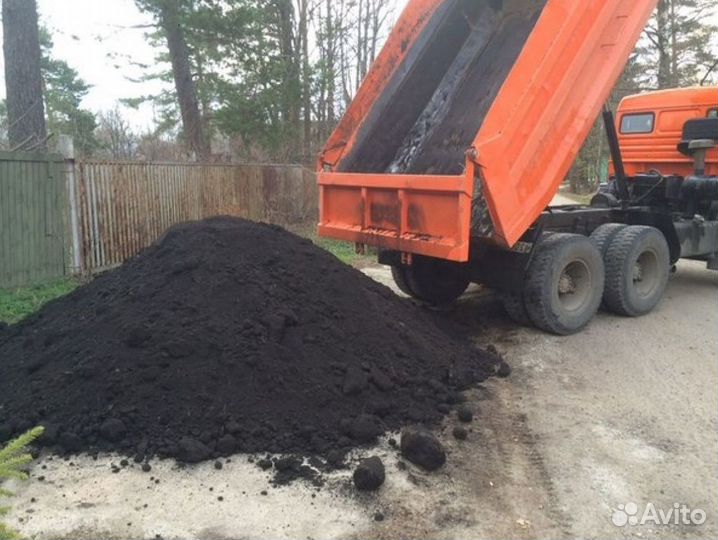 Плодородная земля, грунт. Чернозём. Торф Сапропель