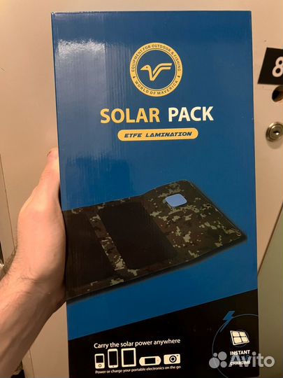 Походная солнечная панель новая
