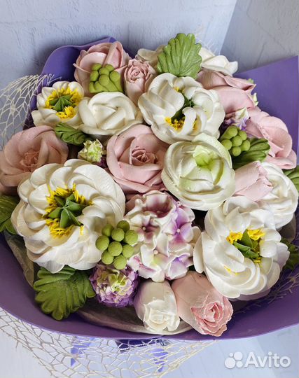 Зефирные букеты