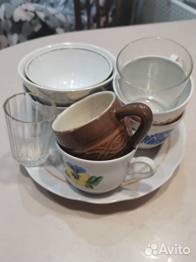 Посуда разная