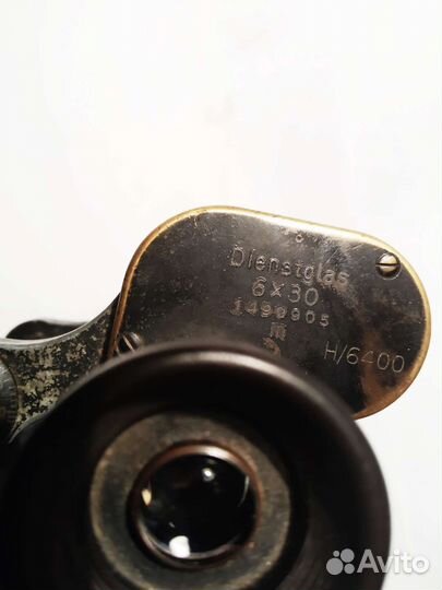 Бинокль немецкий Carl Zeiss 6х30. Сетка. Кофр