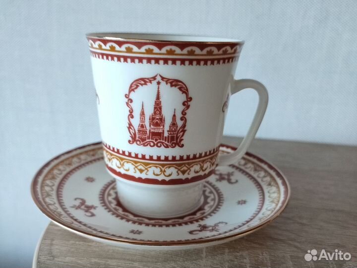 Кофейная пара лфз костяной фарфор