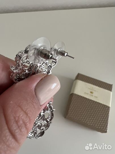 Серебряные серьги