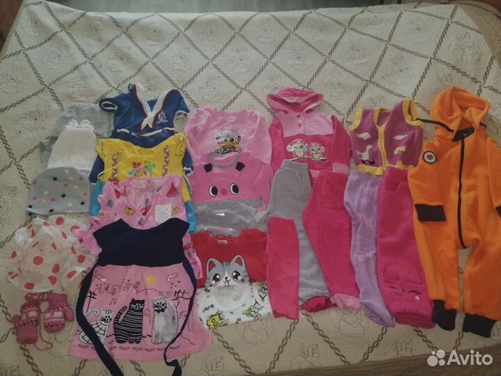 Вещи пакетом для девочки