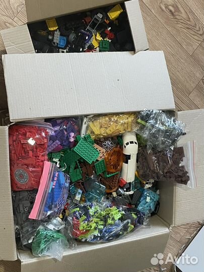 Lego детали россыпью