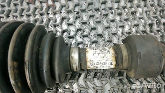 Привод передний правый hyundai santa FE 2 (TNI04N1