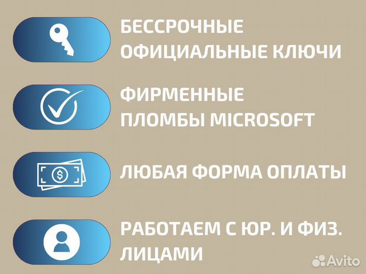 Windows 11 PRO Конверт ключ. Лицензия