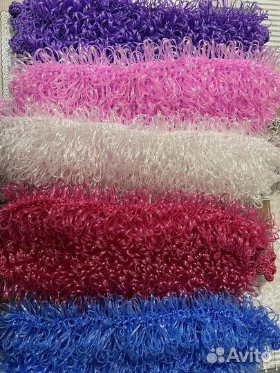 Мочалка ручной работы