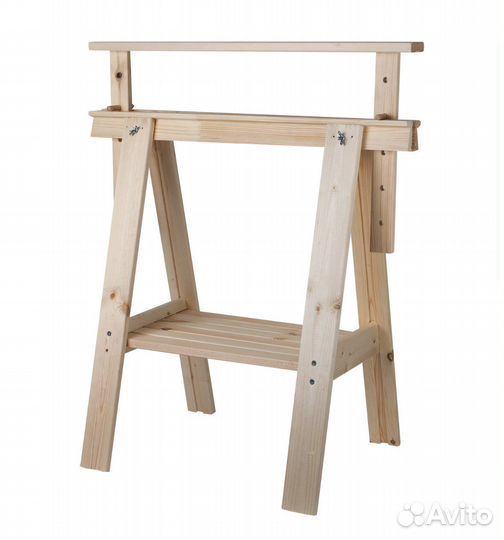 Подстолье регулируемое с полкой