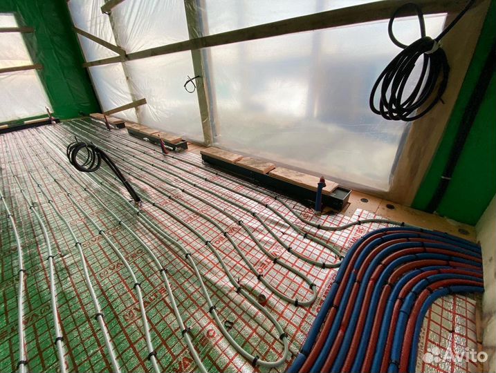 Монтаж отопления, водоснабжения и канализации