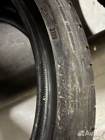 Goodyear Eagle F1 Asymmetric 245/40 R20 и 275/35 R20