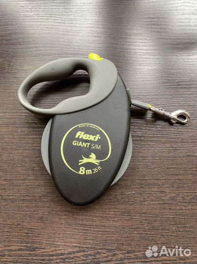 Поводок рулетка-лента Flexi 8 метров