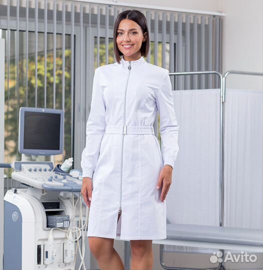 Медицинский халат medical service 46