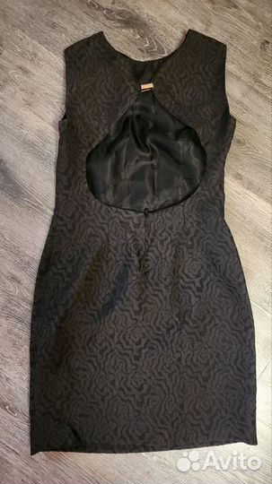 Платье чёрное Zara р.44