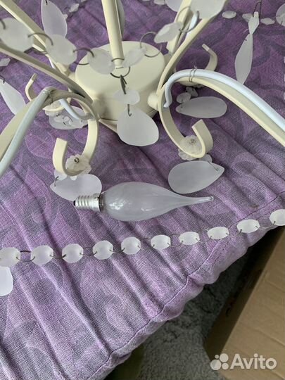 Люстра с бра