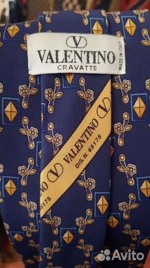Галстук Valentino шелк 100