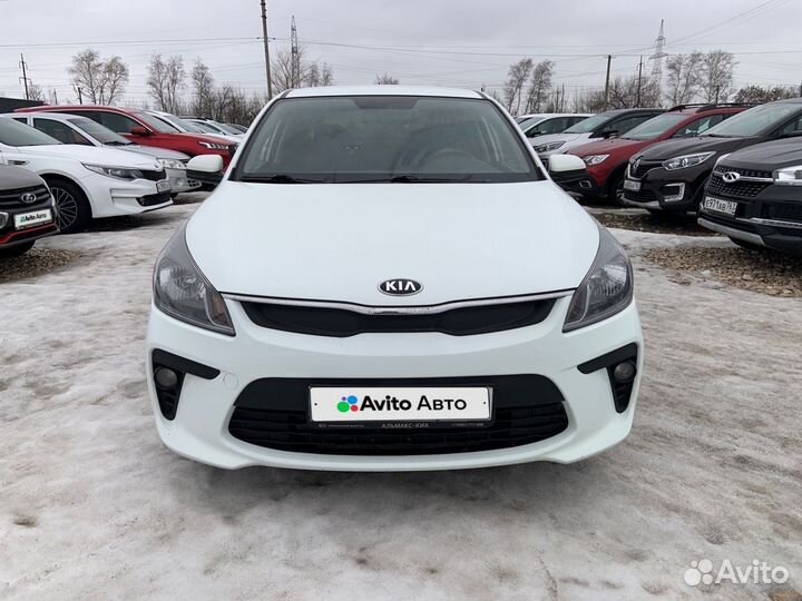 Kia Rio 1.4 МТ, 2017, 133 204 км