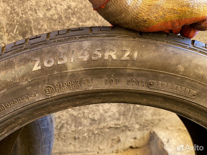 Dunlop SP Sport 01 265/45 R21