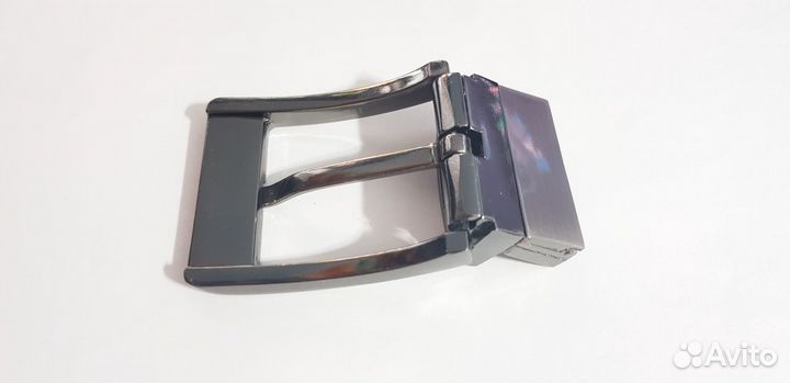 Пряжка металлическая 38мм тёмный никель