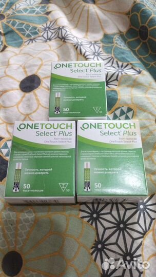 Тест полоски one touch select plus