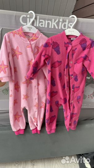 Вещи пакетом на девочку 74 80