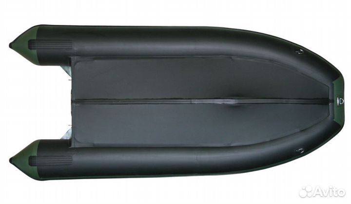 Лодка пвх Кайман N-360 оливковый зеленый