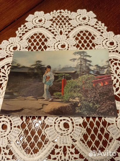 Японские/корейские стерео открытки винтаж 70-е гг