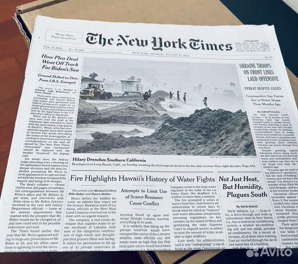 Газета The New York Times