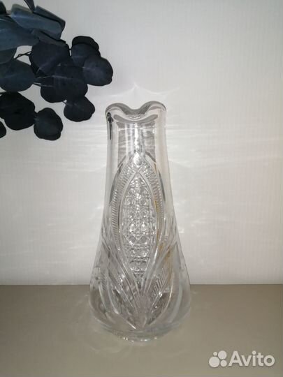 Хрусталь. Винтаж. Кувшин, штоф