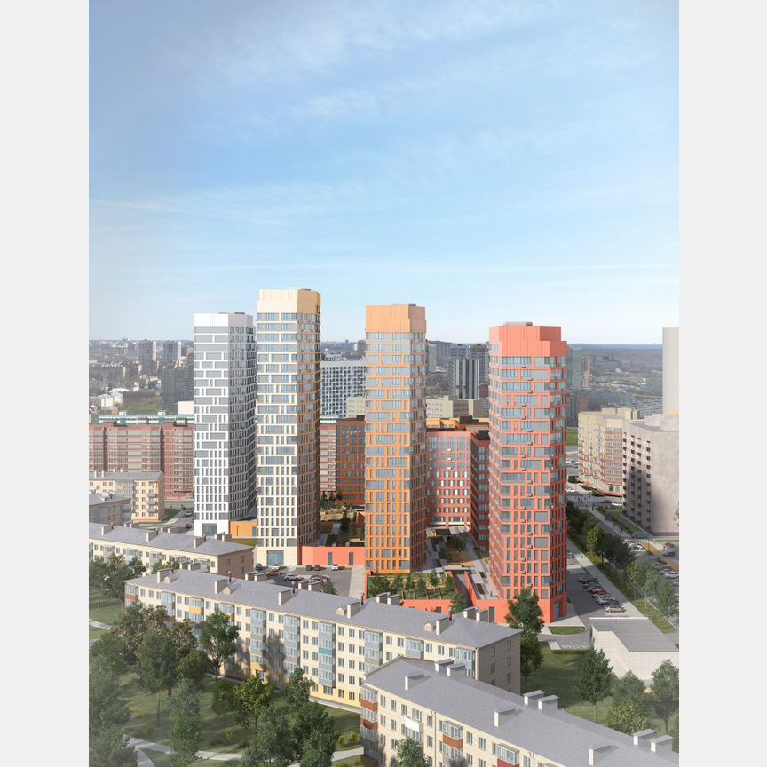 1-к. квартира, 34,1 м², 8/25 эт.