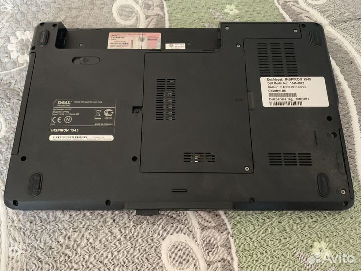 Ноутбук dell inspiron 1545