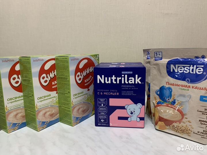 Детская смесь, каша