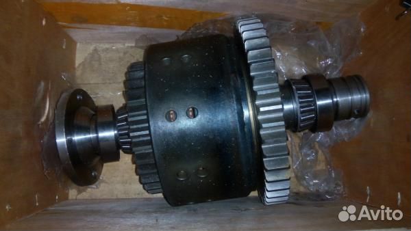 Бку 4-й оси выходной вал в сборе кпп, CDM855, ZL50