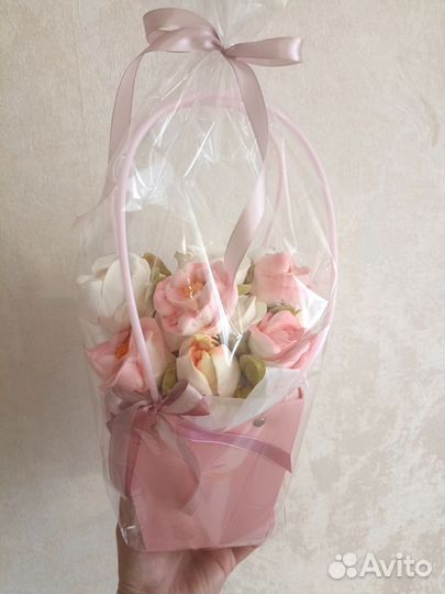 Зефирные букеты, коробочки, корзинки