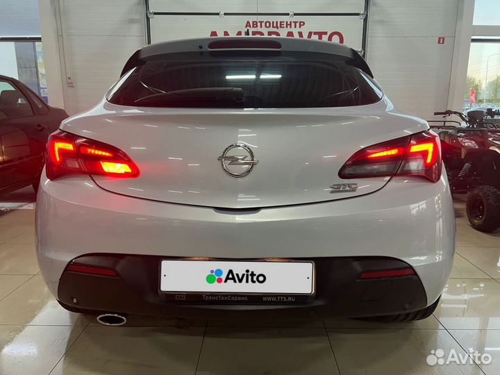 Opel Astra GTC 1.4 AT, 2012, 187 000 км