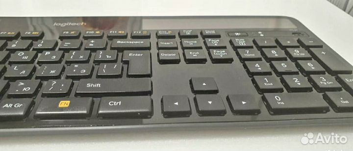 Клавиатура logitech k750 solar