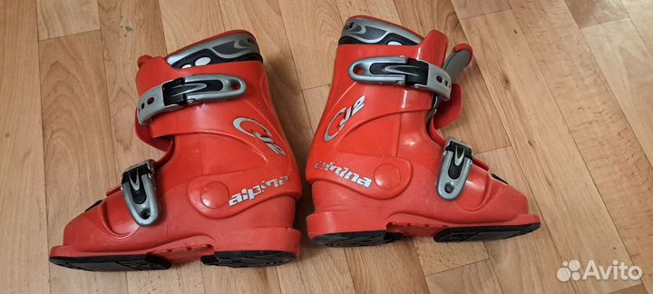 Горные лыжи детские комплект 80 см