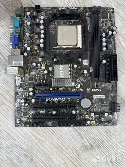 Материнская плата MSI K9N6PGM2-V2 MS-7309 AM2+