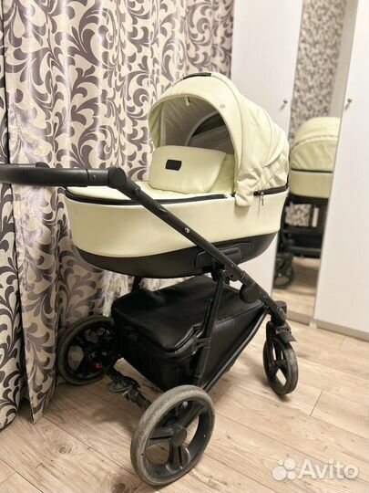 Коляска 2 в 1 Camarelo Tisso, TIS-04 (Фисташковый)