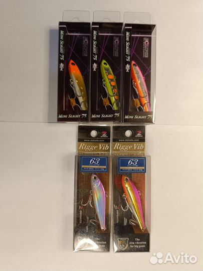 Eclipse mini slight 75 и Zip Baits Rigge 63