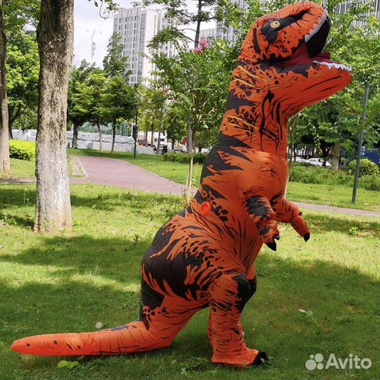 Надувной костюм динозавр Аренда м. Некрасовка