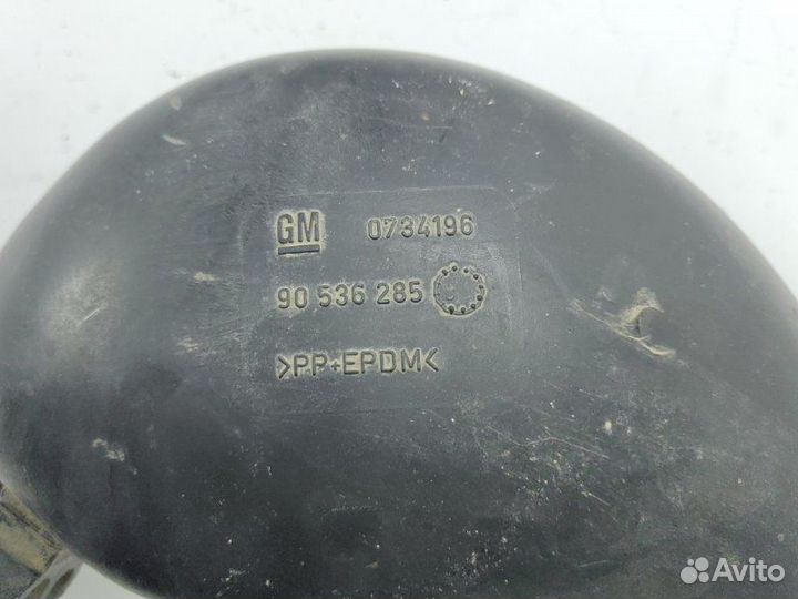 Патрубок воздушного фильтра передний Opel Astra G