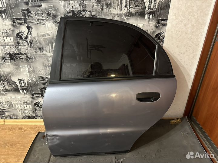 Задняя левая дверь Ланос