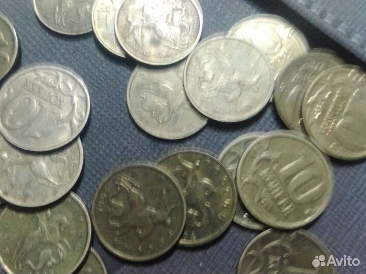 Монета10копеек,ммд,спмд